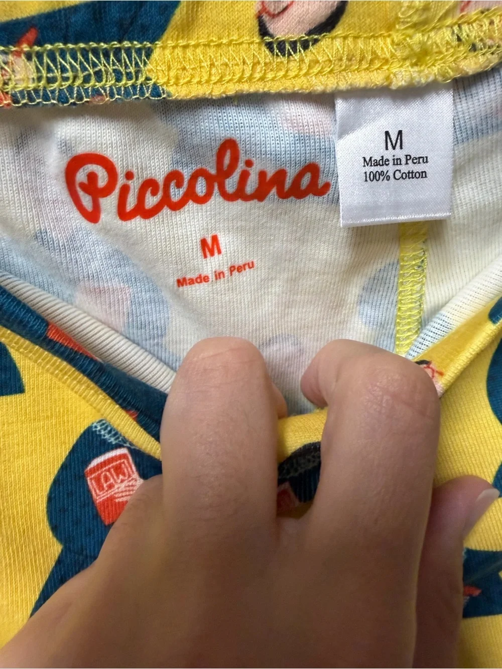 Piccolina M Ruth Bader Ginsburg 100% Cotton Pajama Pants